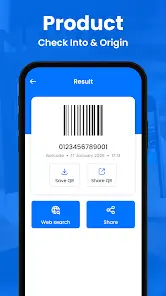 QR History screenshot